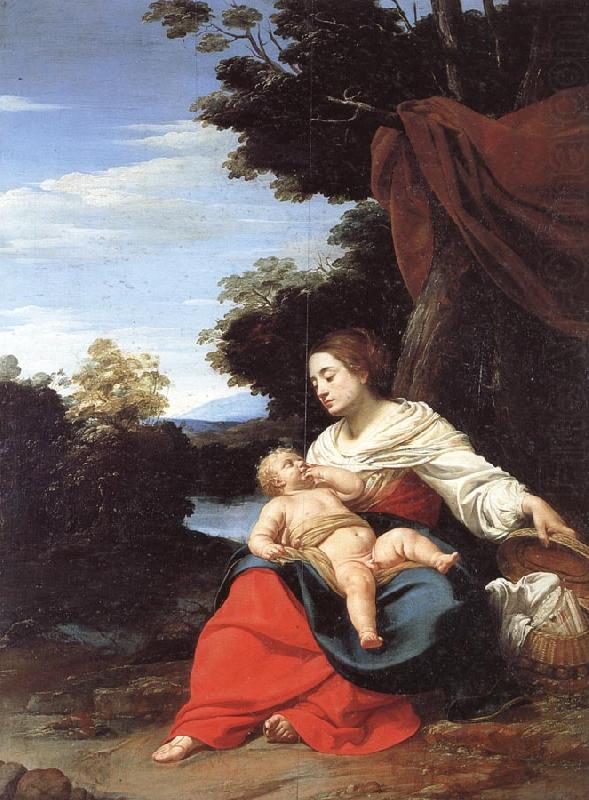 VOUET, Simon Madonna of the Basket china oil painting image